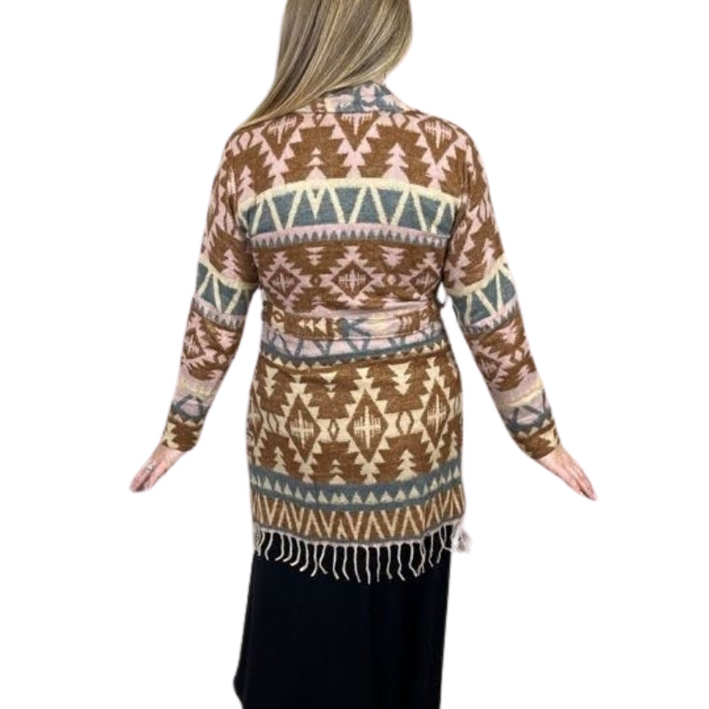 100% Wool Button Jacket - Purple