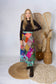 Regular Size Reversible Patchwork Sari Wrap Skirt #126