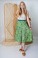 Regular/Tea Length Up-Cycled Reversible Sari Wrap Skirt #84