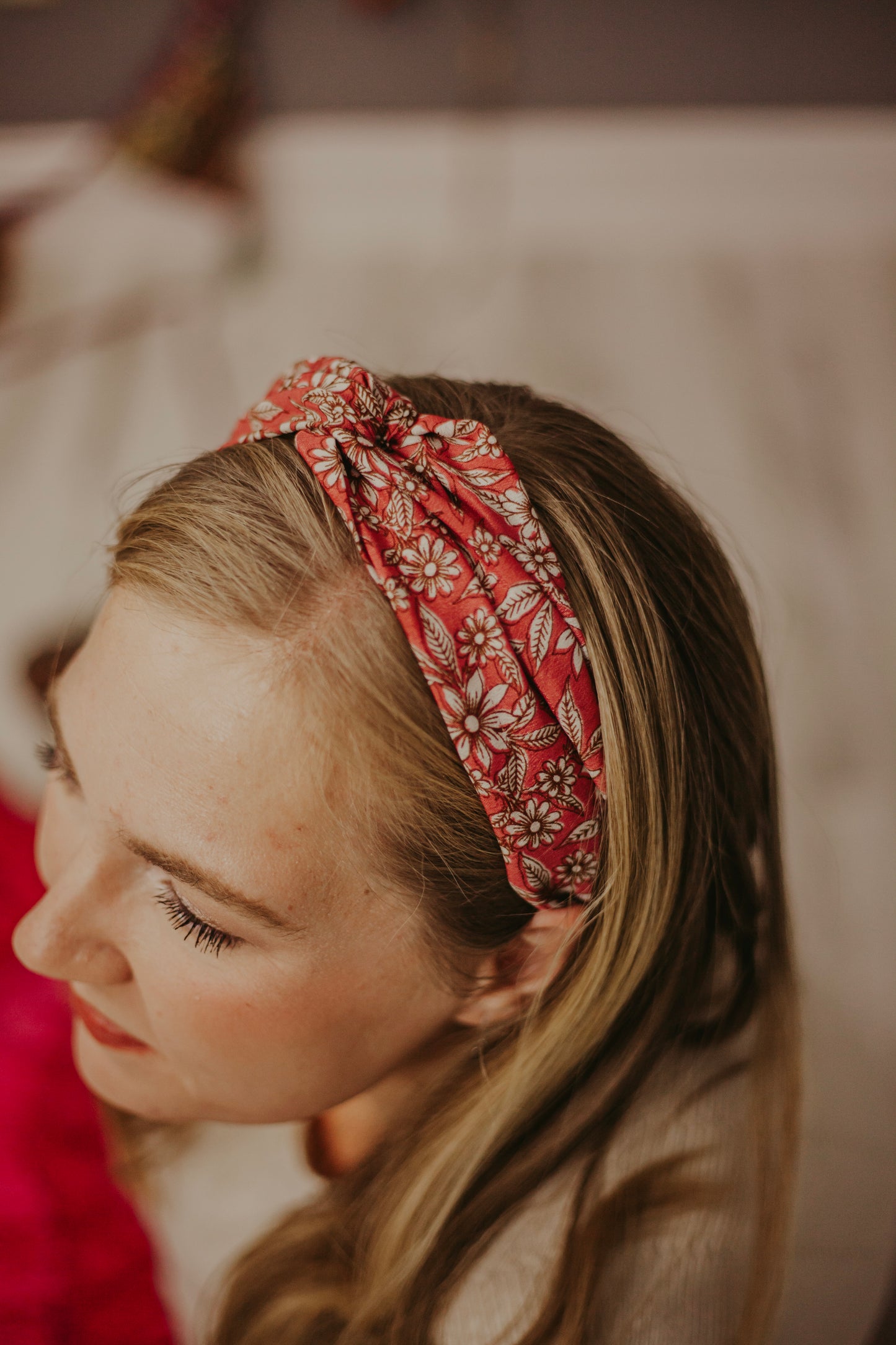 Mystery Up-cycled Stretchy Sari Knot Headband
