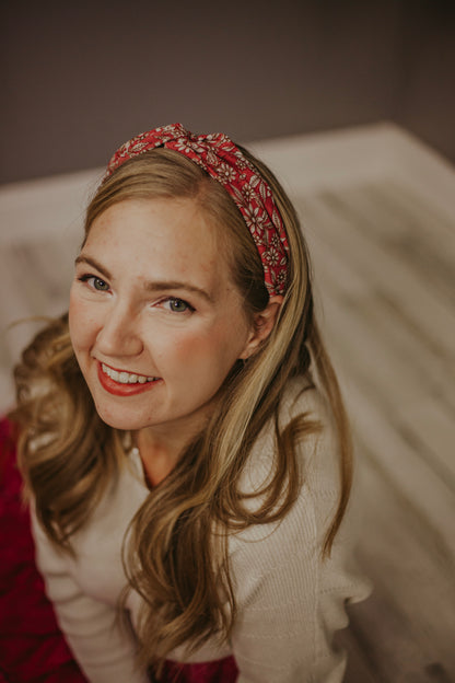 Mystery Up-cycled Stretchy Sari Knot Headband