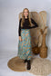 Regular Size Reversible Patchwork Sari Wrap Skirt #127