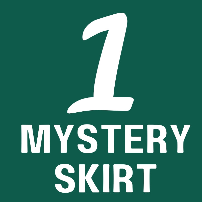 EXCLUSIVE Mystery Up-cycled Sari Reversible Skirt Bundles