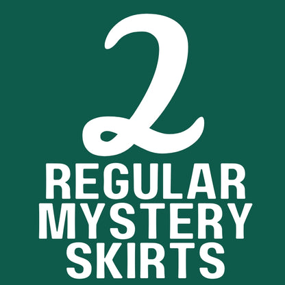 EXCLUSIVE Mystery Up-cycled Sari Reversible Skirt Bundles