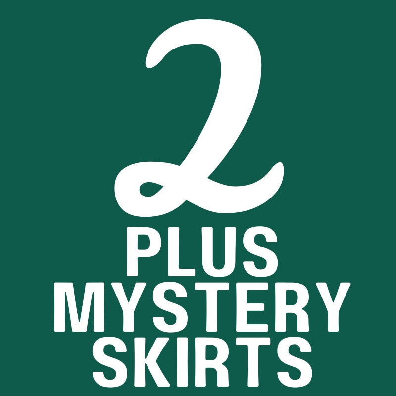 EXCLUSIVE Mystery Up-cycled Sari Reversible Skirt Bundles