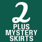 EXCLUSIVE Mystery Up-cycled Sari Reversible Skirt Bundles