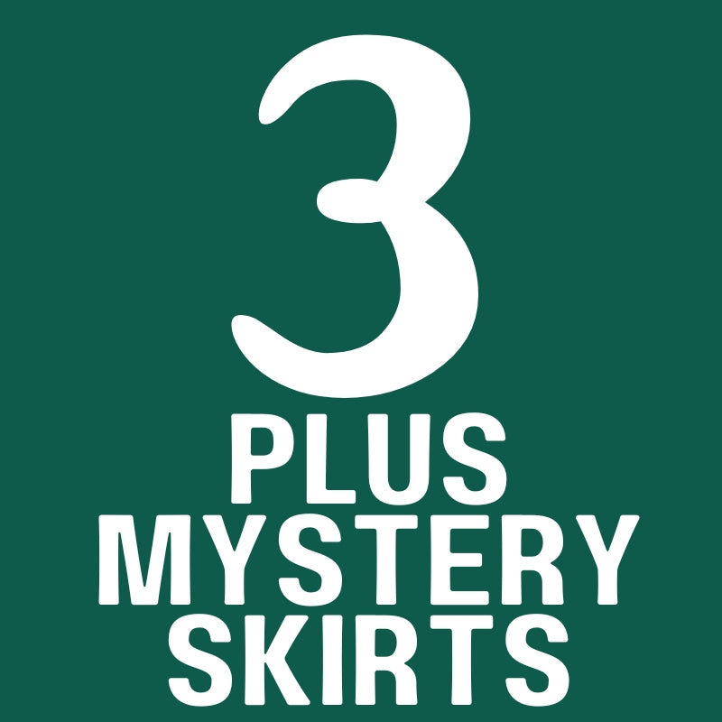 EXCLUSIVE Mystery Up-cycled Sari Reversible Skirt Bundles
