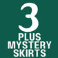 EXCLUSIVE Mystery Up-cycled Sari Reversible Skirt Bundles
