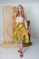 Regular/Tea Length Up-Cycled Reversible Sari Wrap Skirt #28