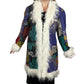 100% Up-cycled Cotton Fur Lined Kantha Jacket