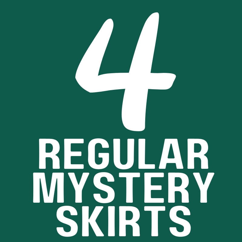 EXCLUSIVE Mystery Up-cycled Sari Reversible Skirt Bundles