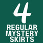 EXCLUSIVE Mystery Up-cycled Sari Reversible Skirt Bundles
