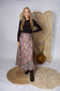 Regular Size Reversible Patchwork Sari Wrap Skirt #123