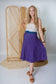 Regular/Tea Length Up-Cycled Reversible Sari Wrap Skirt #38